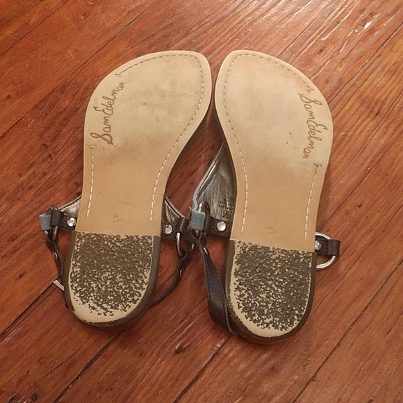 Sam Edelman Women's Greta 2 Embroidered Sandal 5.5 - Picture 5 of 5